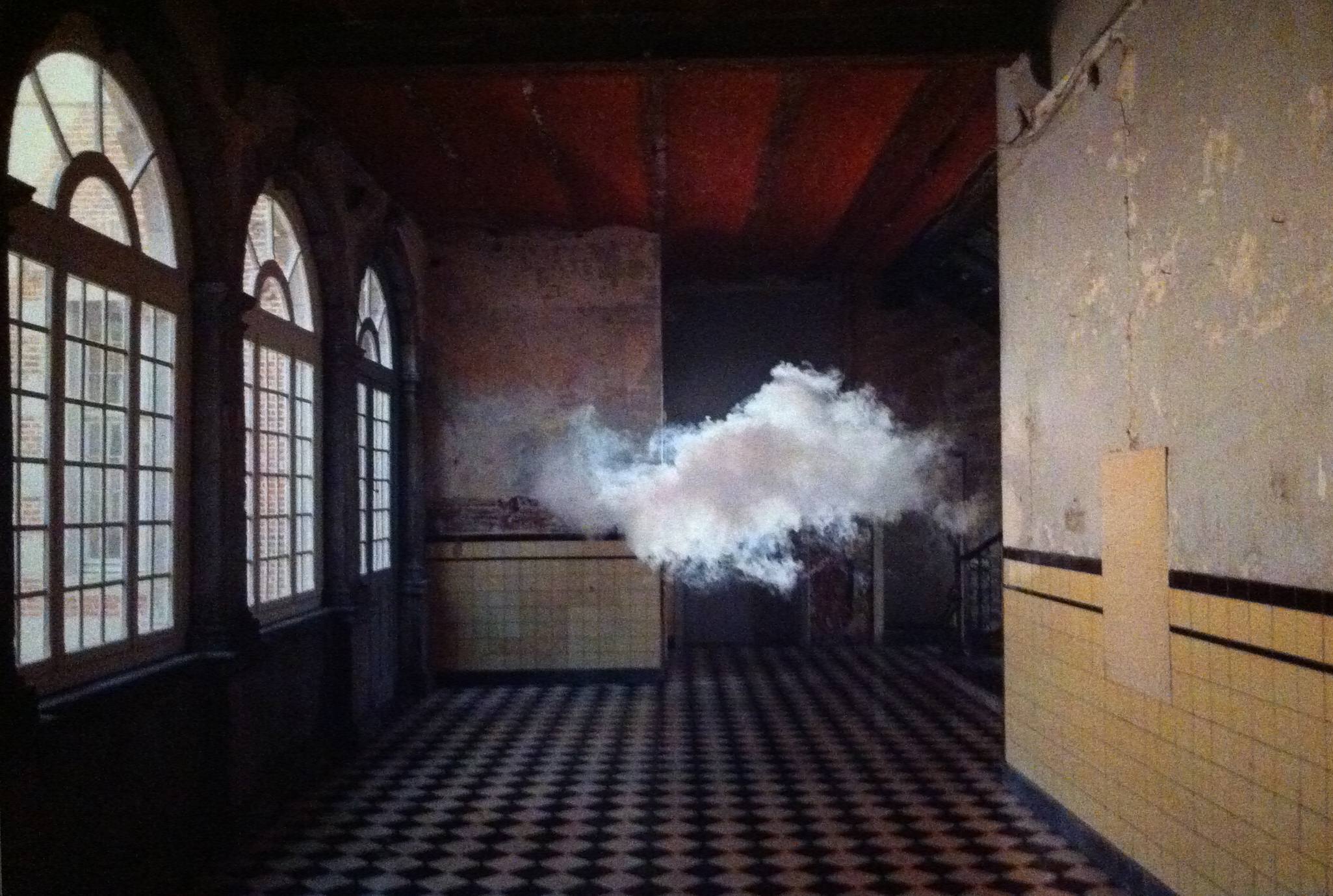 picture of a floating cloud