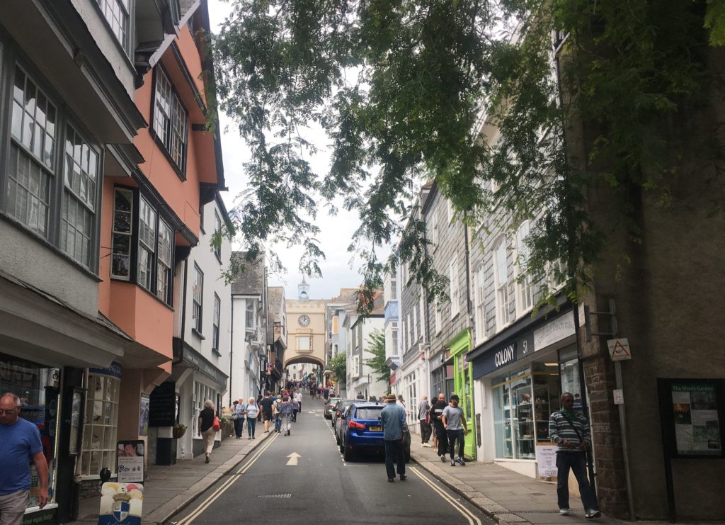 The main street of Totnes