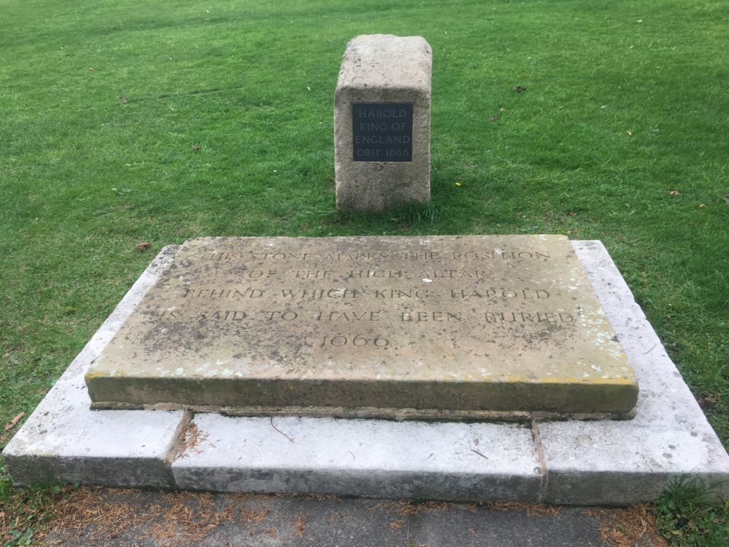 Memorial to King Harold 1066