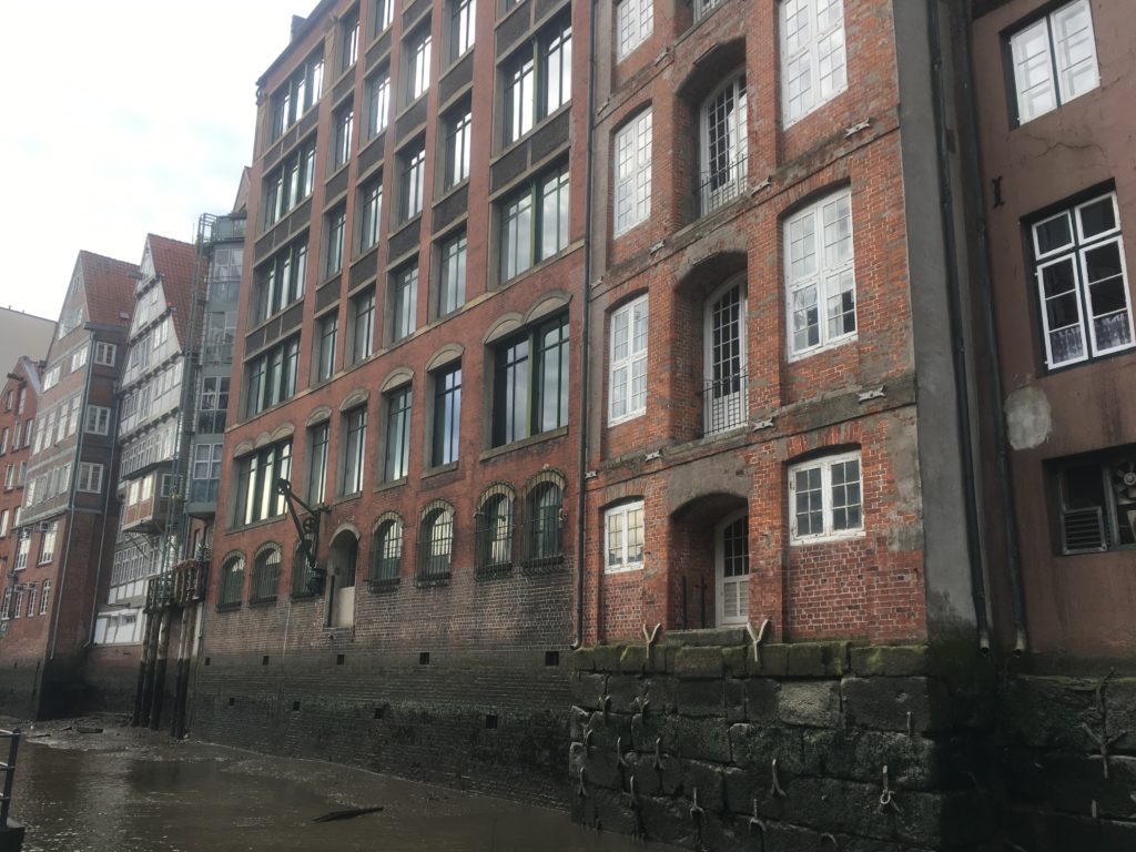 Sixteenth century houses in Hamburg