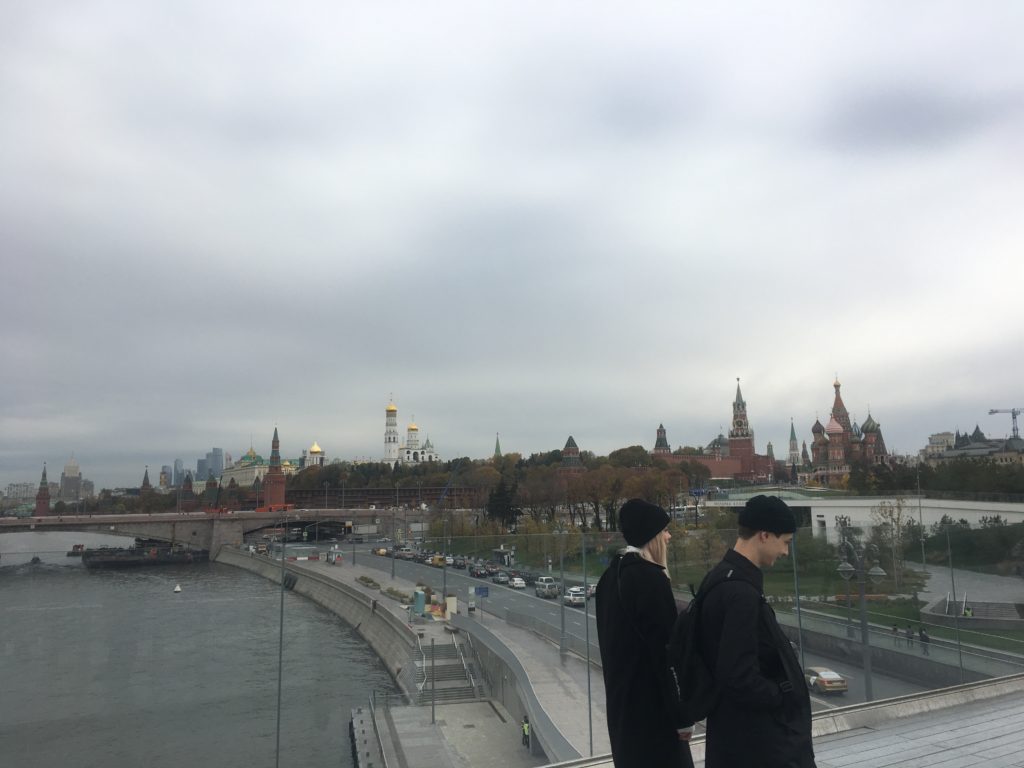 The Kremlin from the overhanging almost-bridge