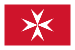 Flag of Malta hung at the stern of CC Coral