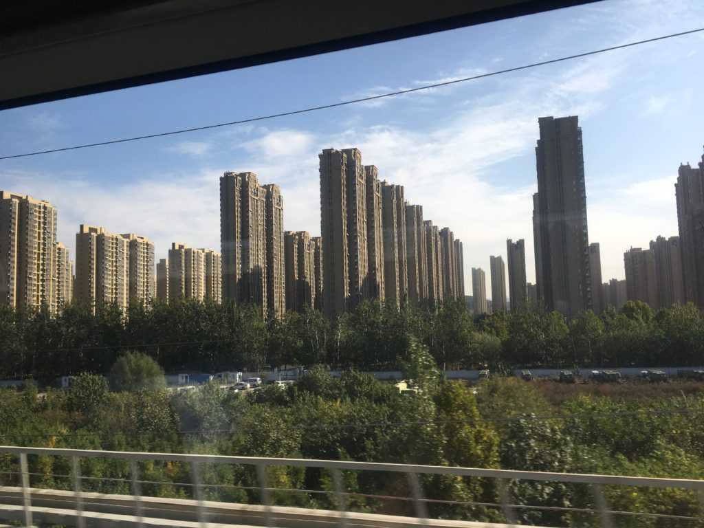 Housing on way to Jinan