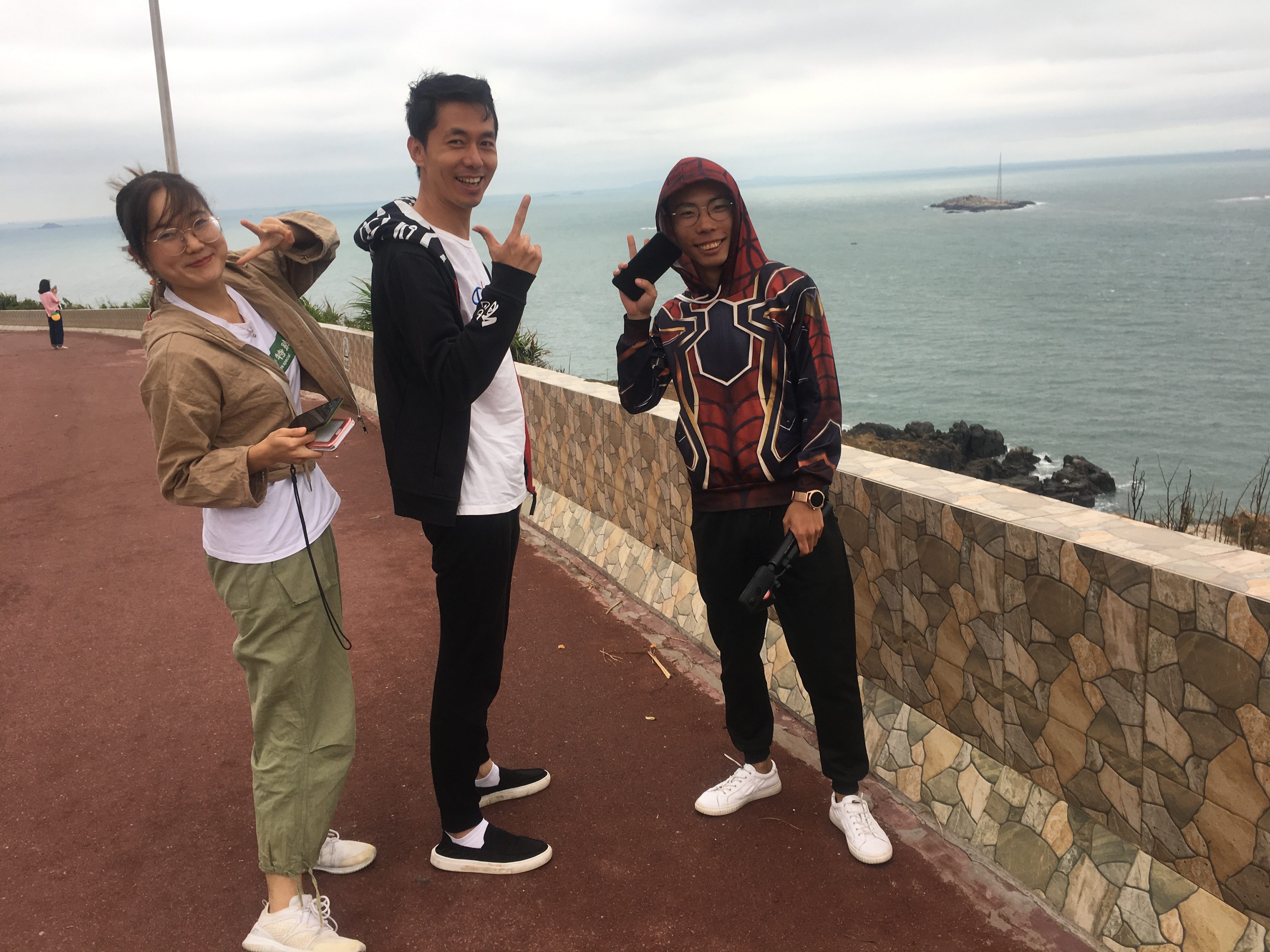 The crew of Ka Liu Lan Island International Youth Hostel