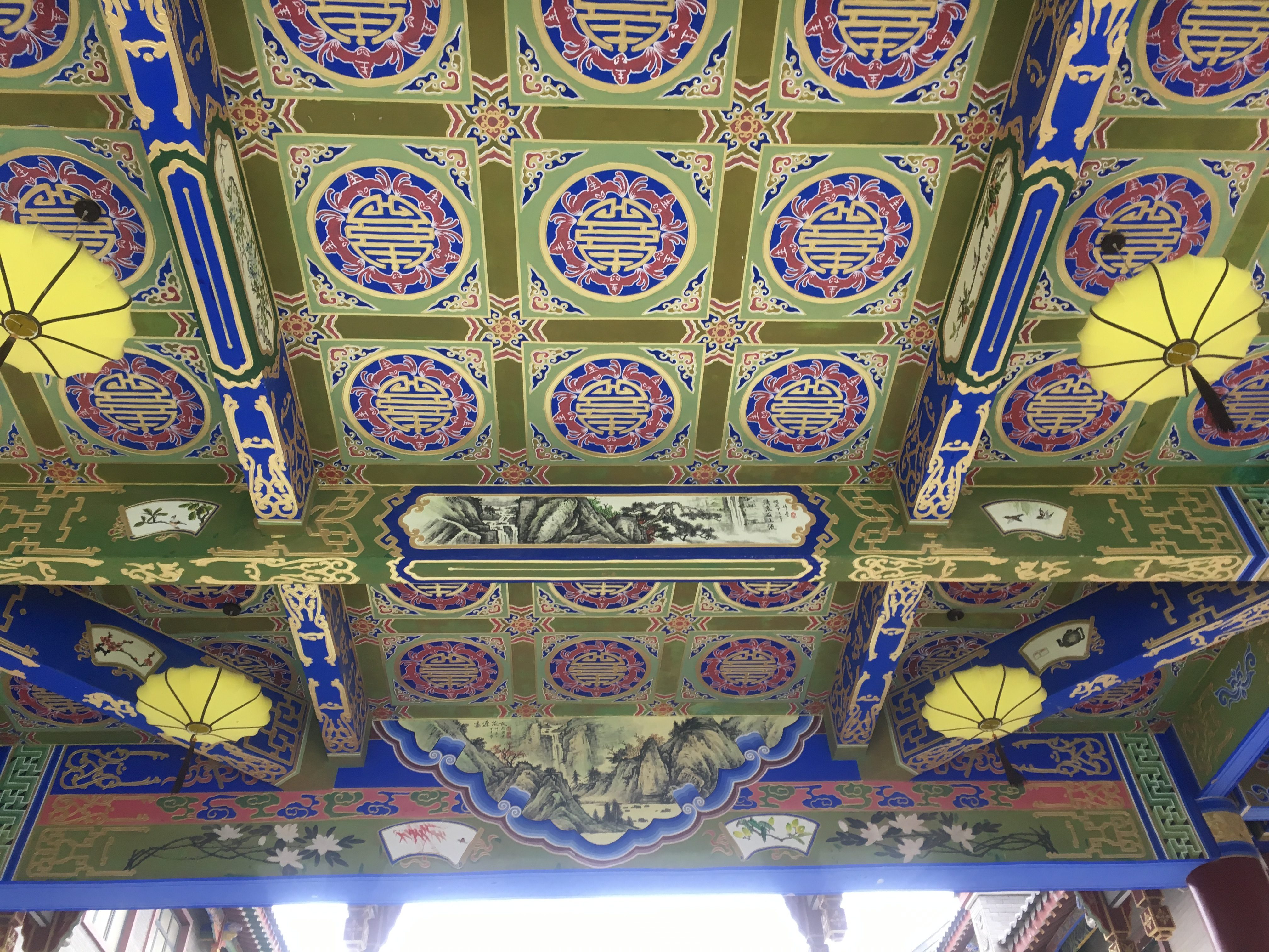 Beautiful details in Old China Theme Park Pingtan
