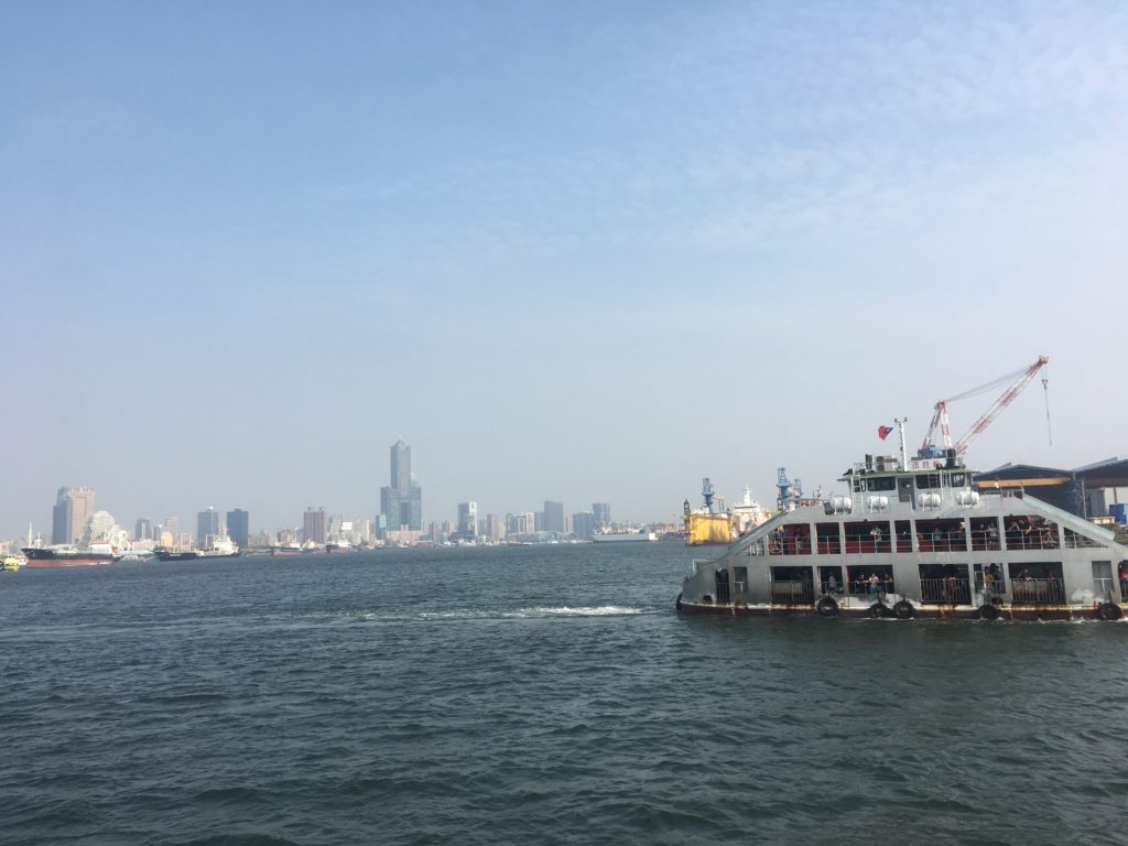 Kaohsiung Harbour from ferry