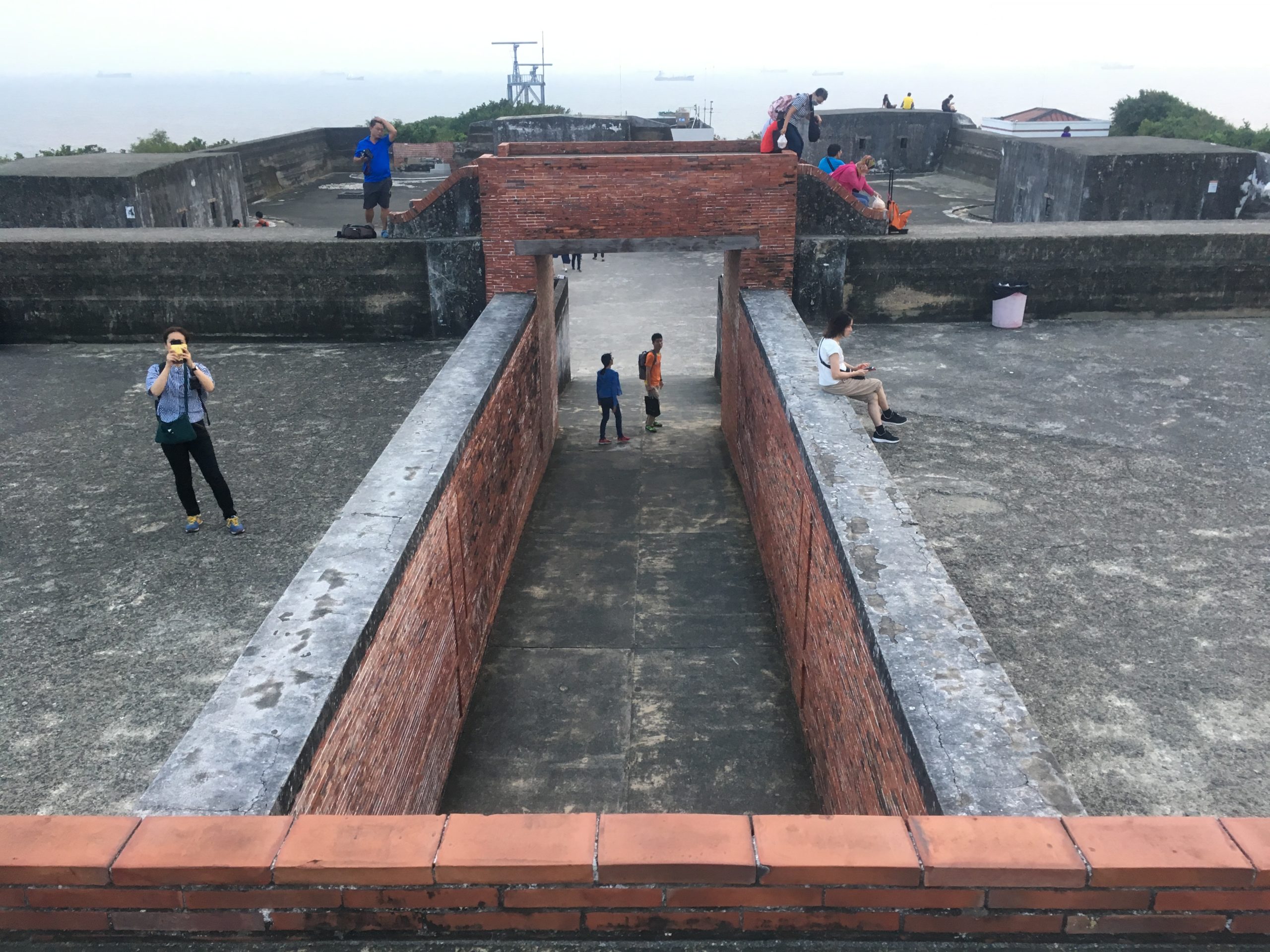 Cijin Fort at tip of Cijin Island