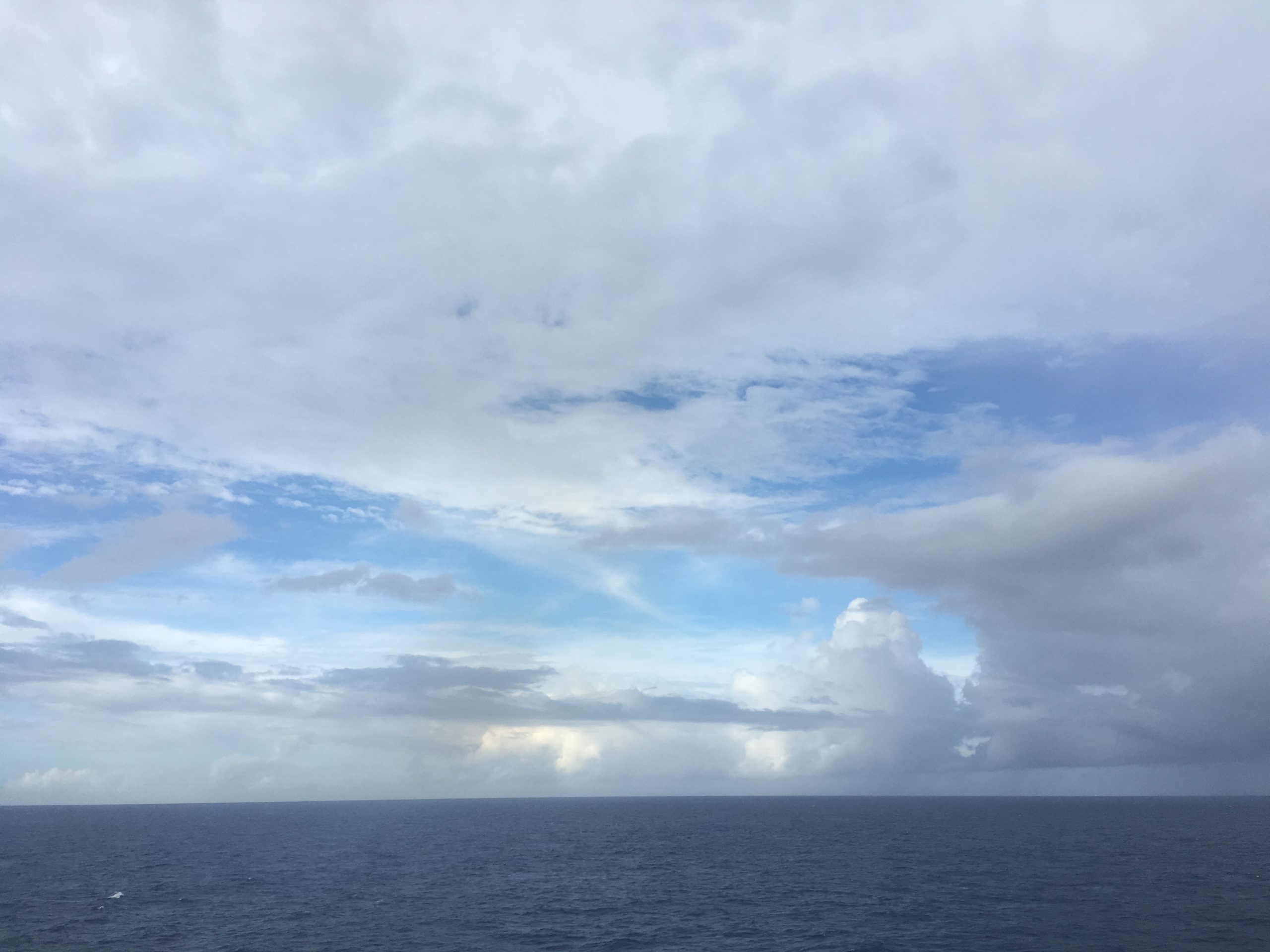 Philippine Sea glimpse of blue ahead