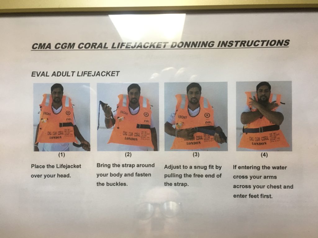 Instructions for the conservation of life, CC Coral