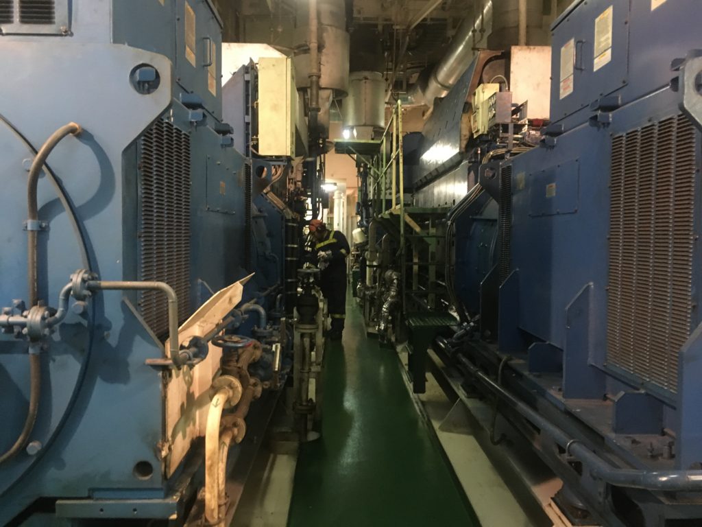 Four generators for power and airco