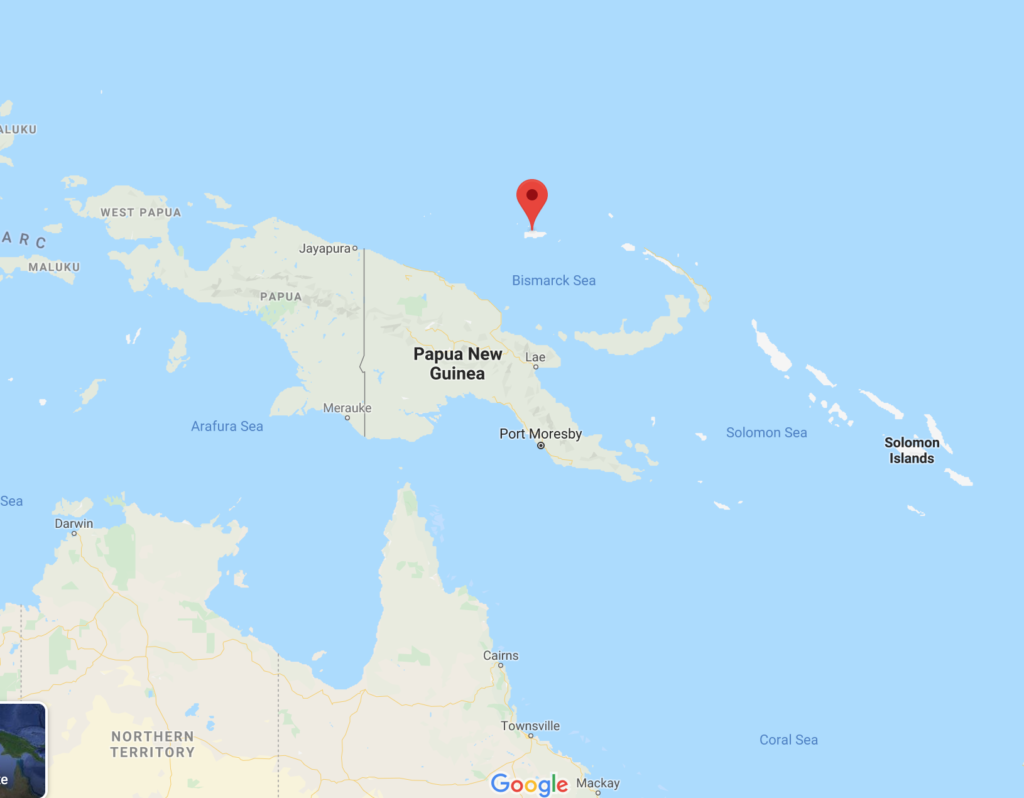 Placing Manus Island far out of reach
