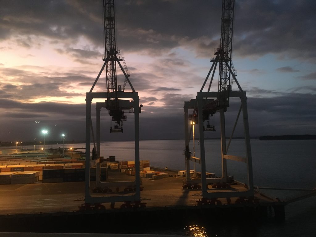 Farewell to the Port of Tauranga