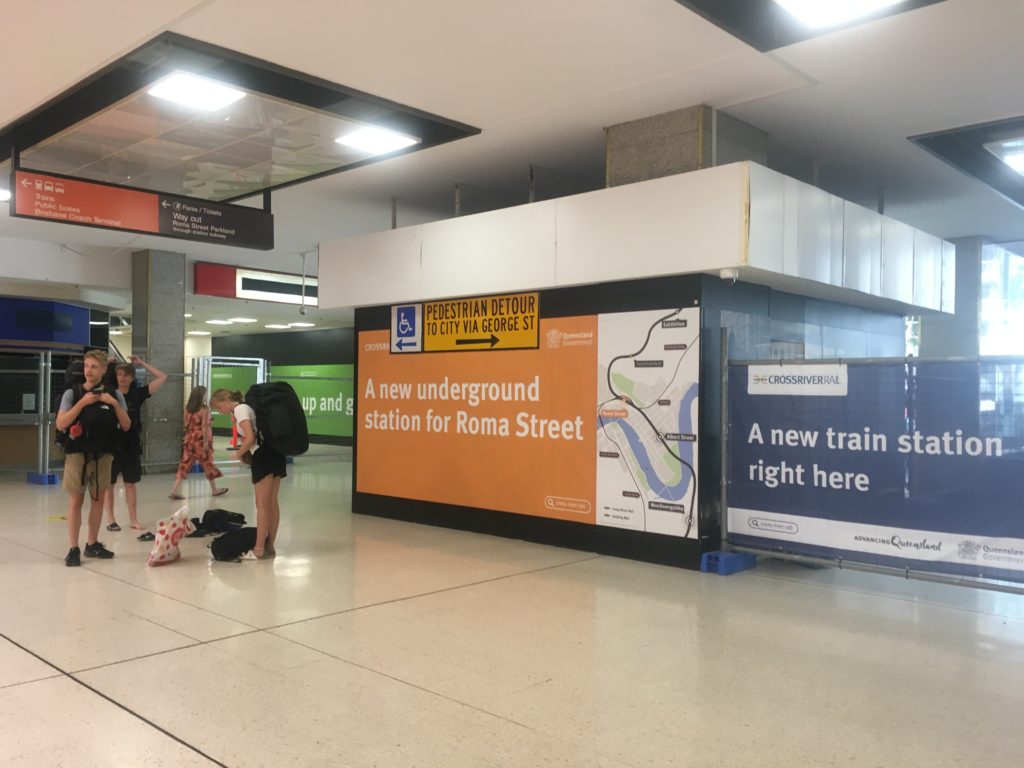 Roma Street Station, Brisbane, is being revitalised!