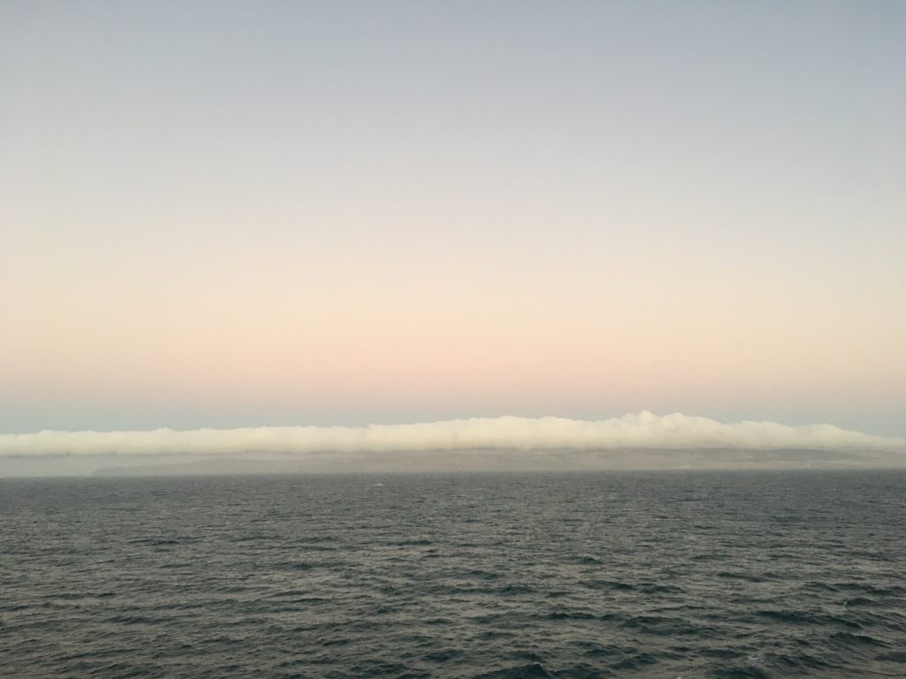 Land of the Long White Cloud - it's Western Australia as seen from QM2